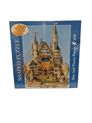 Bits And Pieces 18-0650 The Grandeur Of Neuschwanstein Castle 650 Pc Puzzle, NEW - Image 1 of 4