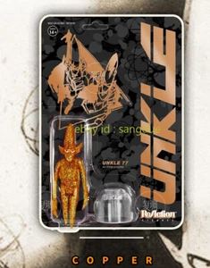 UNKLE Reaction Figure Copper Retro hanging card Designer Toys 3.75'' In Stock - Picture 1 of 1