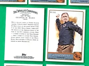 UNO. Topps Allen Ginter 2011. GEORGE W BUSH. Presidente de Estados Unidos 43 rd.   # 147 - Imagen 1 de 1