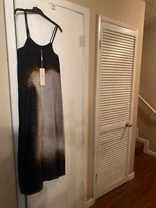 NWT HALSTON HERITAGE SILK MIDI STUNNING TIMELESS DRESS SIZE XS - Picture 1 of 3