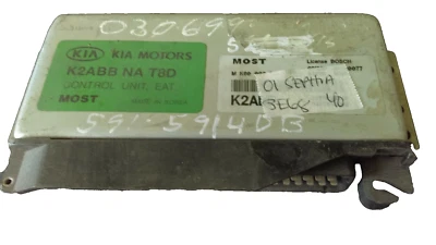 Computadora de transmisión K2ABB NA T8D tcm 2001 Kia Sephia Foto 1 de 2