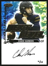 2022 SAGE HIT Next Level Autographs Gold Chase Garbers Auto RC Rookie /10