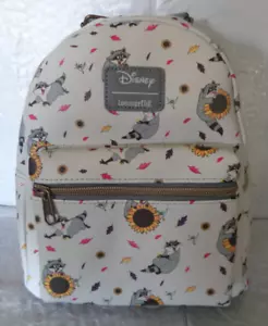 Mini Mochila Disney/Loungefly - Meeko - Pocahontas Girasoles Nueva con Etiquetas - Imagen 1 de 4