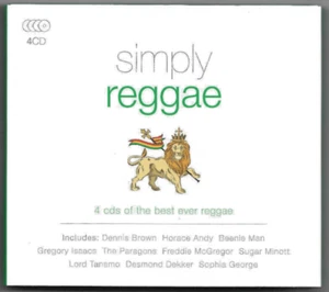 Simply Reggae 4 CDs Ethiopians~Maytals~Black Uhuru~Rastafari~Yellowman~Paragons - Foto 1 di 6