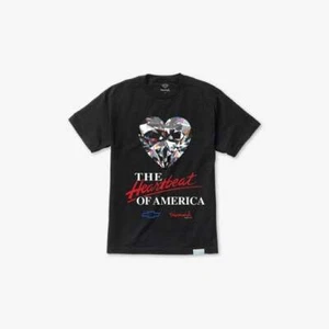 Schwarzes Diamantangebot x Chevrolet Heartbeat-T-Shirt - Bild 1 von 1