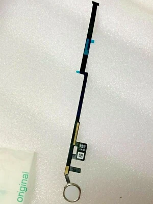  Originl iPad 7 10.2" 2019 7th Gen Home Button Flex Cable A2197 A2198 2200 White - Image 1 of 4