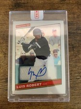 2020 Panini Donruss Optic Retro 1986 Signatures Luis Robert Rookie Auto