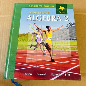 Algebra 2: Teacher's Ed 2007 by Lee Stiff (Hardcover, Holt McDougal Larson ) - Picture 1 of 13