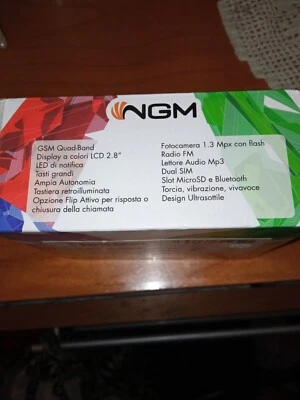 Cellulare smartphone NGM blue dual sim vintage tastiera qwerty - Immagine 1 di 4