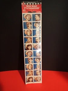 Vintage Instructional Fair Wild West Persönlichkeiten Belohnung Aufkleber/Briefmarken IF4245 - Bild 1 von 5