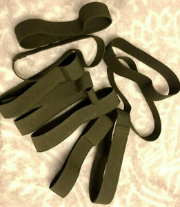 30 Stück Bundeswehr Hosengummi Beingummi Hosen Fahrrad Gummi Stiefelgummi BW NVA - Bild 1 von 3