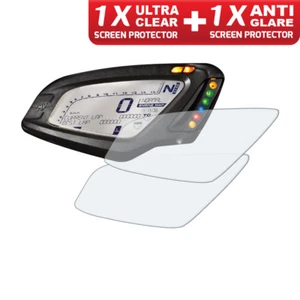 MV Agusta Brutale 675 / Dragster 800 Screen Protector 1x Clear & 1x Anti-Glare - Picture 1 of 4