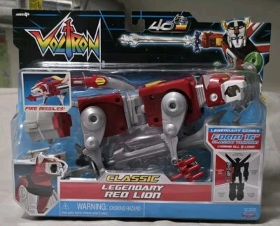 Figura de acción Playmates Voltron Classic Legendary Red Lion 1984 2024 Foto 1 de 3