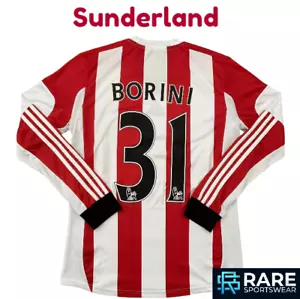 SUNDERLAND 2013-14 FUSSBALLTRIKOT KLEIN ERWACHSENE (V GUT) BORINI Nr. 31 LANGARM - Bild 1 von 7