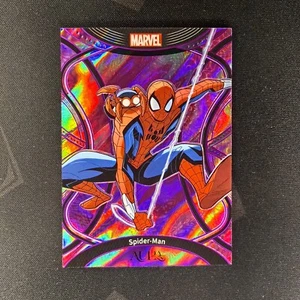 2025 Kakawow Aura Marvel Purple SPIDER-MAN /45 - Picture 1 of 2