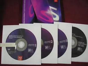 Adobe Creative Suite CS5.5 Production Premium Windows Full Retail DVDs w/Serial - Picture 1 of 7