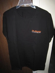 Musway Kurzarm T-Shirt, Gr. L, schwarz, 100% Polyester, neu - Bild 1 von 2