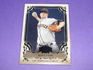 2013 Triple Threads MATT CAIN #20 Black Variant/50 San Francisco GIANTS - Horse - Picture 1 of 2