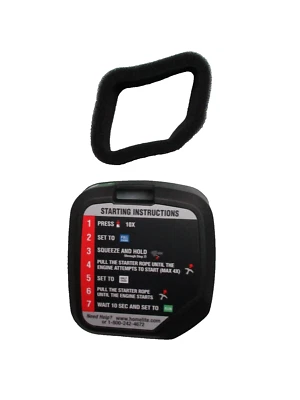 OEM HOMELITE STRING TRIMMER AIR FILTER + COVER Please See Models in Description - Image 1 of 2