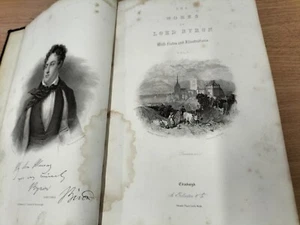 The Works of Lord Byron Vol. I A. Fullarton, UK Circa 1800s - Illustrated - Picture 1 of 8