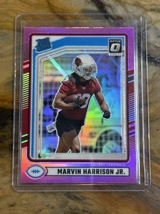 Marvin Harrison Jr. - 2024 Donruss Optic Preview Pink RC #393 Arizona Cardinals - Picture 1 of 2