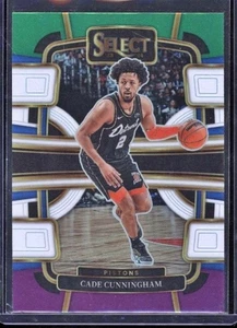 2023-24 Select Prizms Green White Purple #26 Cade Cunningham - Picture 1 of 2