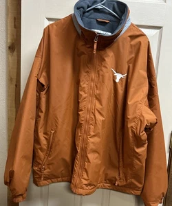 Columbia Texas Longhorns Coat -Orange Men’s XXL Nice! - Picture 1 of 10