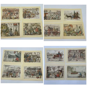 Lot of 16 Anton Pieck 8x6 Art Prints - American Arts & Craft Inc 1966 D.A.C NY - Picture 1 of 21