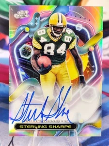 2024 Topps Composite Cosmic Chrome Sterling Sharpe Auto Variation #CCA-SS - Picture 1 of 2
