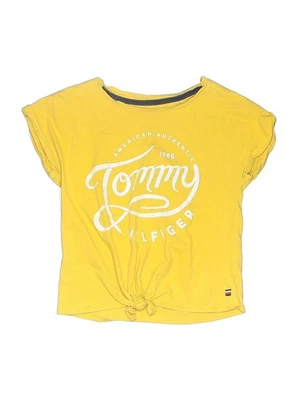 Tommy Hilfiger Girls Yellow Sleeveless T-Shirt 8 - Image 1 of 2