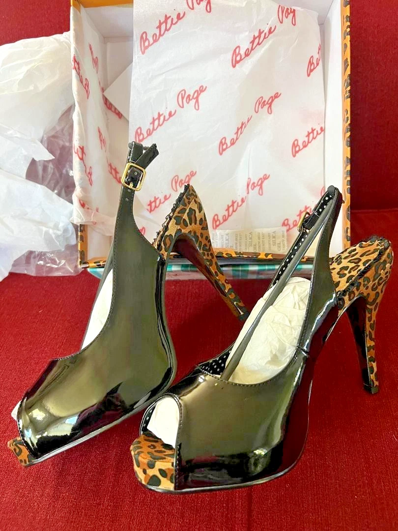 Bettie Page Women's BP403-VIO Vintage Retro Pump – Comfort Toe Cushion, Pinup Style Heels - View #12