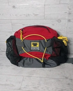 Mountainsmith Unisex Red Gray Fanny Pack 10" X 8" Adjustable Waistbelt Hiking - Picture 1 of 6