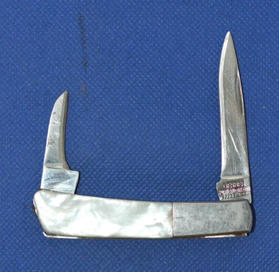 Navaja de bolsillo vintage Gerber Silver Eagle 250B, Pearl Foto 1 de 2