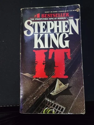 It by Stephen King 1986 Signet Paperback Foto 1 de 3