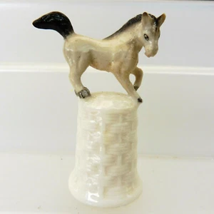 KLIMA K491 Dé à coudre Thimble - CHEVAL BLANC N°1 HORSE - Picture 1 of 3
