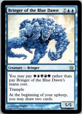 Magic the Gathering MTG Bringer of the Blue Dawn Fifth Dawn NM ref.M032 - Image 1 of 3