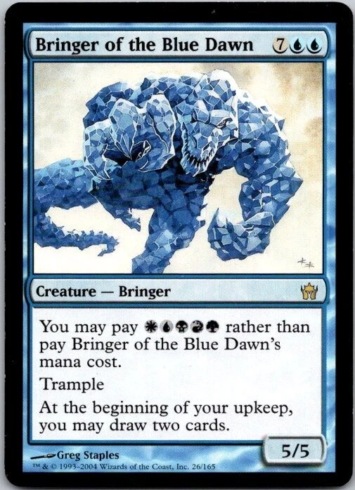 Magic the Gathering MTG Bringer of the Blue Dawn Fifth Dawn NM ref.M032 - Image 1 of 3