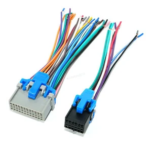 For 2003-2007 Chevrolet Silverado Car Stereo Factory Radio Wiring Harness Plug - Picture 1 of 12