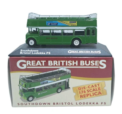 ATLAS 1/76 SOUTHDOWN BRISTOL LODEKKA FS PORTSLADE ROUTE 17 4655 102 - Image 1 of 4