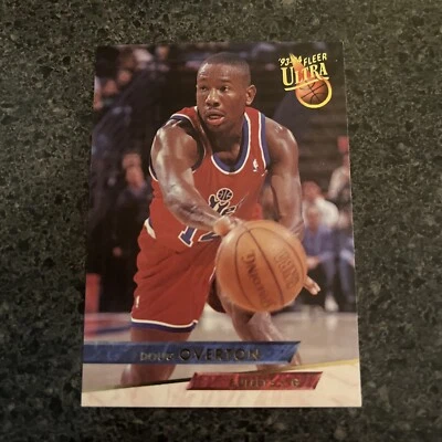 1993-94 Fleer Ultra - #358 Doug Overton Washington Bullets - Image 1 of 2