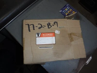 Cubierta de piñón cromada Vtwin para Harley Davidson Sportster XLH XLCHNOS 1971-1976 Foto 1 de 4