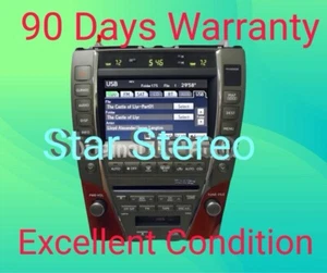07 08 09 Lexus ES 350 ES350 Navigation Screen LCD Radio 6 CD Player P6866 TO135 - Picture 1 of 5