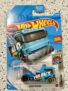 Hot Wheels HEAVY HITCHER, Blue/Green - Picture 1 of 2