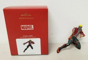 Hallmark Keepsake Ornament Marvel Star Lord Guardians Of The Galaxy 2021 Neu - Bild 1 von 11