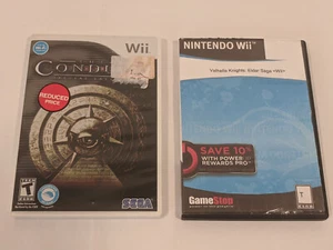 Nintendo Wii Games Lot of 2 The Conduit Special Edition Valhalla: Eldar Saga - Picture 1 of 7