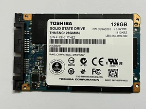 Toshiba THNSNC128GMMJ 1.8" 128 GB Micro SATA SSD 3Gb/s MLC SSD para computadora portátil Sony HP - Imagen 1 de 6