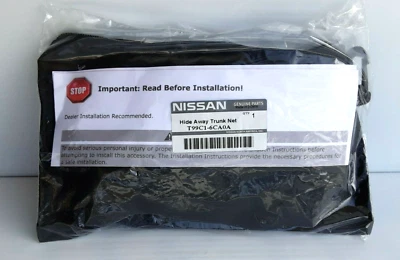 Red de carga para maletero, esconderse - Nissan Altima '19-'23, T99C1-6CA0A pieza original OEM Foto 1 de 2