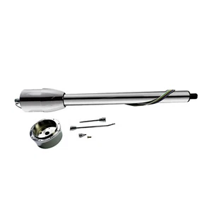 30" Column Tilt Manual Steering Column w/ Adapter No Key GM Chrome - Bild 1 von 7
