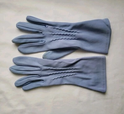 De Colección Lila Poliéster Nylon Guantes Disfraz, Vestir Talla S/M Periwinkle  Foto 1 de 4