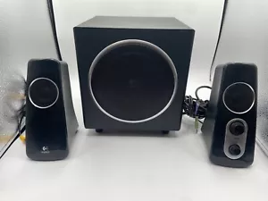 Logitech Z523 Speaker System with Subwoofer - Black Used Good Condition - Picture 1 of 16